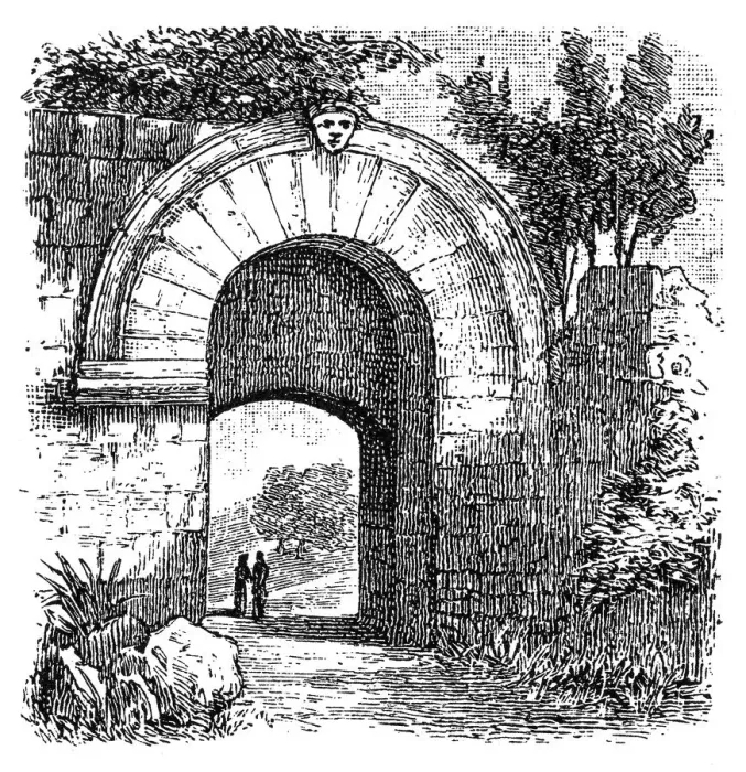 Framed Print : Jupiters gate in the walls of Falerii Novi, Lazio, Italy Framed Print : Jupiters gate in the walls of Falerii Novi, Lazio, Italy