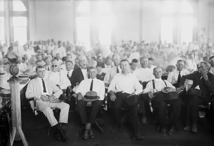 Framed Print : Jurors in Scopes Trials Framed Print : Jurors in Scopes Trials