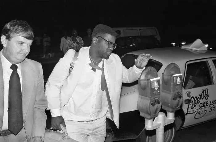 Framed Print : Jury Foreman for the John Hinckley Jr. Case