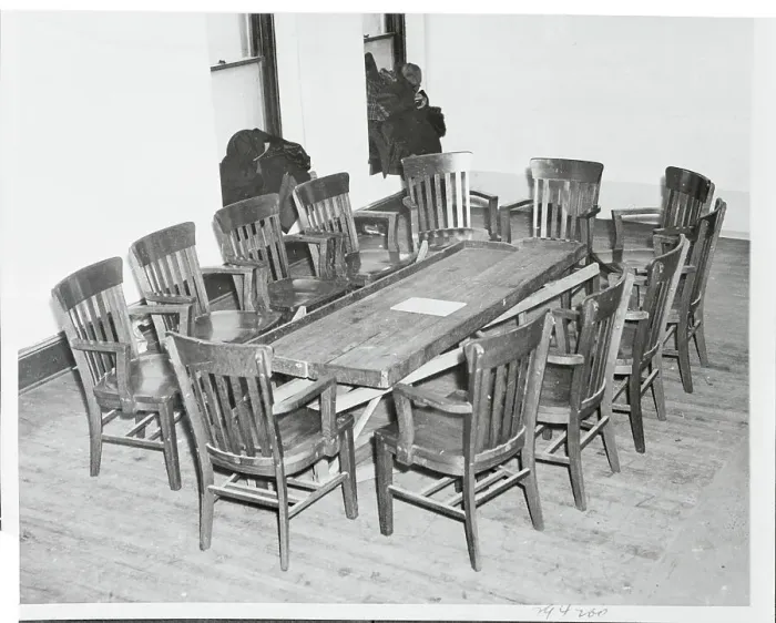 Framed Print : Jury Room Awaiting Jurors Framed Print : Jury Room Awaiting Jurors