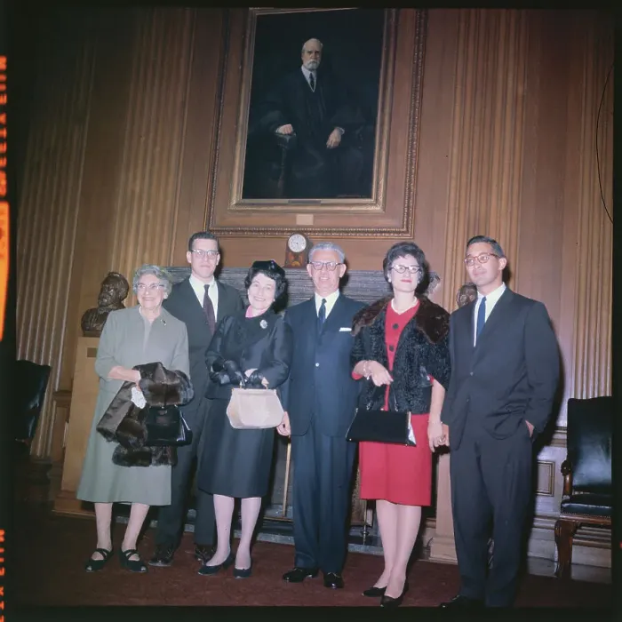 Framed Print : Justice Goldberg and Family Framed Print : Justice Goldberg and Family