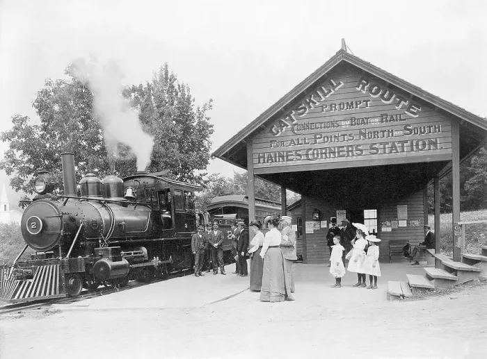 Framed Print : Kaaterskill Railway / Railroad Station Framed Print : Kaaterskill Railway / Railroad Station