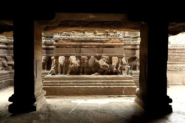 Kailasa Temple Plinth