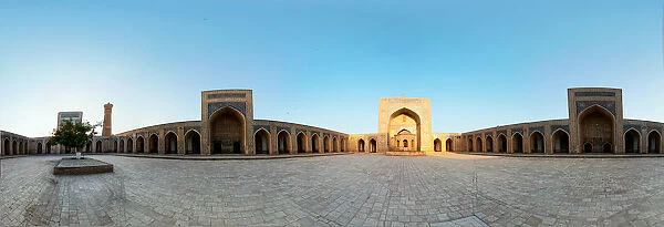 Kalyan Mosque. Equirectangular panorama of the Kalyan Mosque. Bukhara