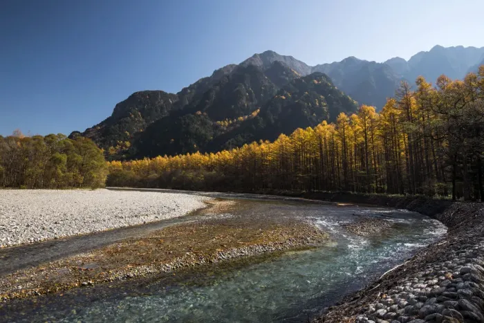 Framed Print : Kamikochi in autumn Framed Print : Kamikochi in autumn