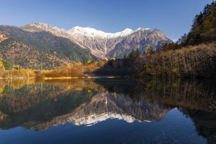 Framed Print : Kamikochi in autumn season Framed Print : Kamikochi in autumn season