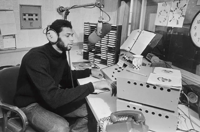 Framed Print : Kareem Abdul-Jabbar Becoming a Disc Jockey