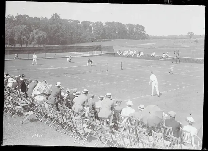 Framed Print : Karl Behr and William Clothier Playing Tennis Framed Print : Karl Behr and William Clothier Playing Tennis