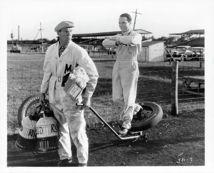 Framed Print : Karl Dane And William Haines In Speedway Framed Print : Karl Dane And William Haines In Speedway
