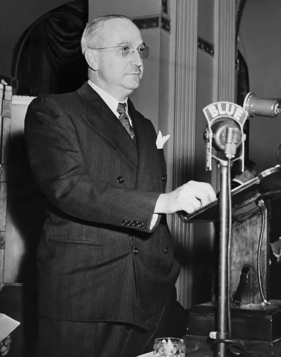 Framed Print : Karl Menninger Standing At Podium Framed Print : Karl Menninger Standing At Podium