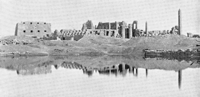 Framed Print : Karnak Temple in Luxor, Egypt - Ottoman Empire Framed Print : Karnak Temple in Luxor, Egypt - Ottoman Empire