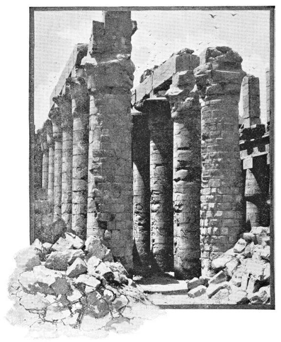 Framed Print : Karnak Temple in Luxor, Egypt - Ottoman Empire Framed Print : Karnak Temple in Luxor, Egypt - Ottoman Empire