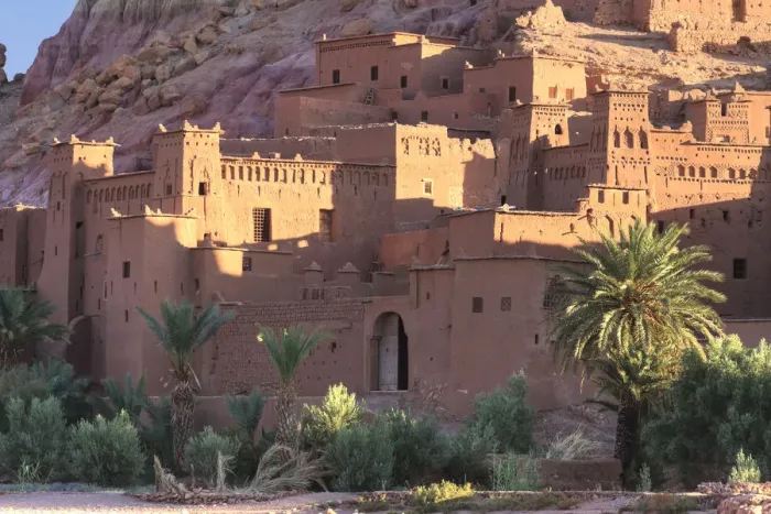 Framed Print : Kasbah in Moroccan Desert Framed Print : Kasbah in Moroccan Desert