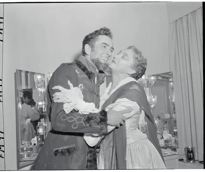 Framed Print : Katharine Cornell Kissing Tyrone Power Framed Print : Katharine Cornell Kissing Tyrone Power