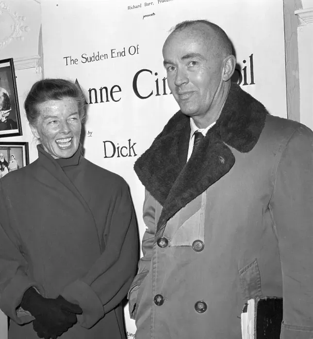 Framed Print : Katharine Hepburn and Brother Dick Framed Print : Katharine Hepburn and Brother Dick