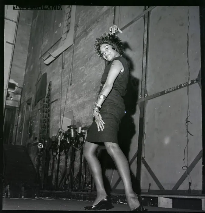 Framed Print : Katherine Dunham at Dress Rehearsal Framed Print : Katherine Dunham at Dress Rehearsal