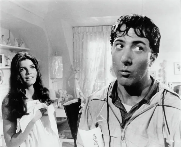 Framed Print : Katherine Ross And Dustin Hoffman In The Graduate Framed Print : Katherine Ross And Dustin Hoffman In The Graduate