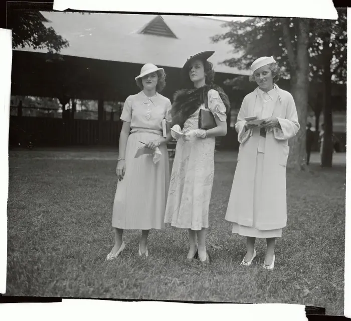 Framed Print : Kathleen Agnes Kennedy Cavendish and Friends Standing on Lawn Framed Print : Kathleen Agnes Kennedy Cavendish and Friends Standing on Lawn