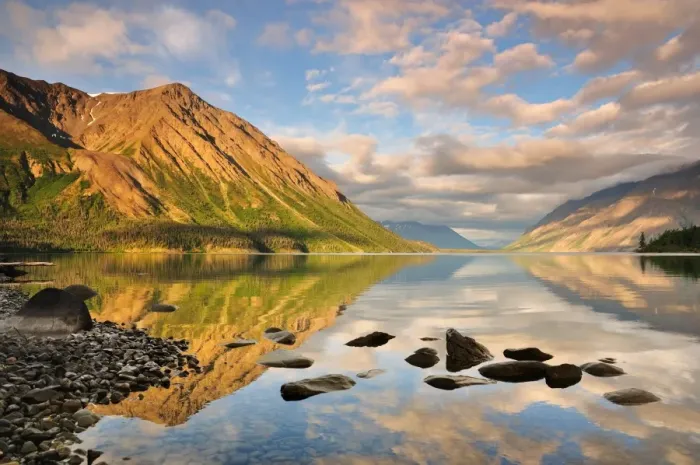 Framed Print : Kathleen Lake and Dalton Range Framed Print : Kathleen Lake and Dalton Range
