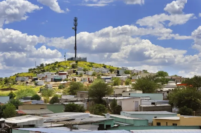 Framed Print : Katutura, the slum district of Windhoek, Namibia Framed Print : Katutura, the slum district of Windhoek, Namibia