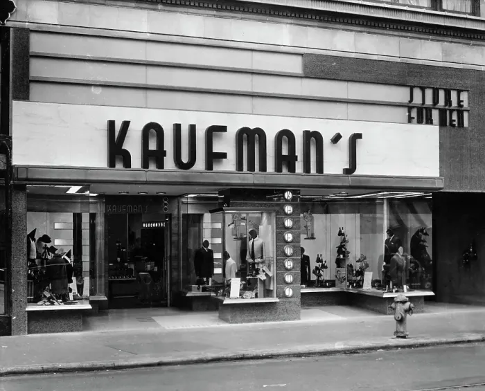 Framed Print : Kaufman's Shoe Shop Framed Print : Kaufman's Shoe Shop