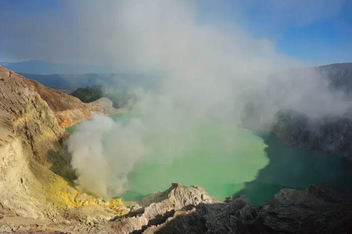 Framed Print : Kawah Ijen