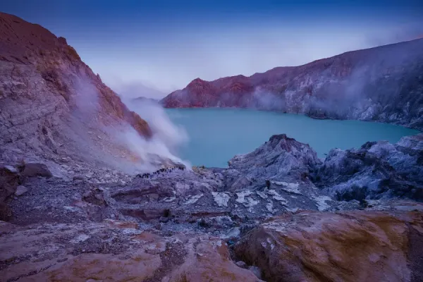 Kawah Ijen Pink Fire Ijen Blue Fire Tour PT OSTROV
