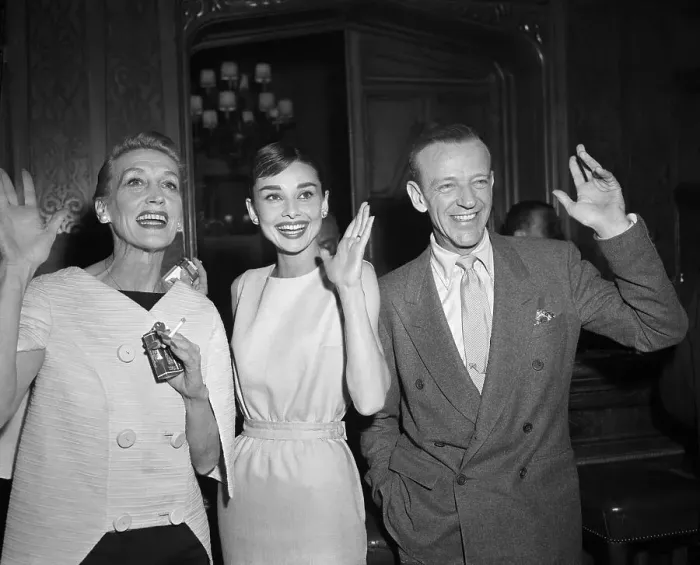 Framed Print : Kay Thompson, Audrey Hepburn and Fred Astaire Framed Print : Kay Thompson, Audrey Hepburn and Fred Astaire