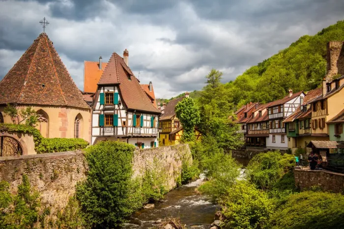 Framed Print : Kaysersberg village Framed Print : Kaysersberg village