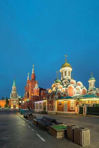 Kazan cathedral, State Historical Museum, Kremlin