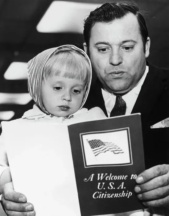 Framed Print : Kazimiers Ruthkowaki Takes the U.S Citizenship Oath Framed Print : Kazimiers Ruthkowaki Takes the U.S Citizenship Oath