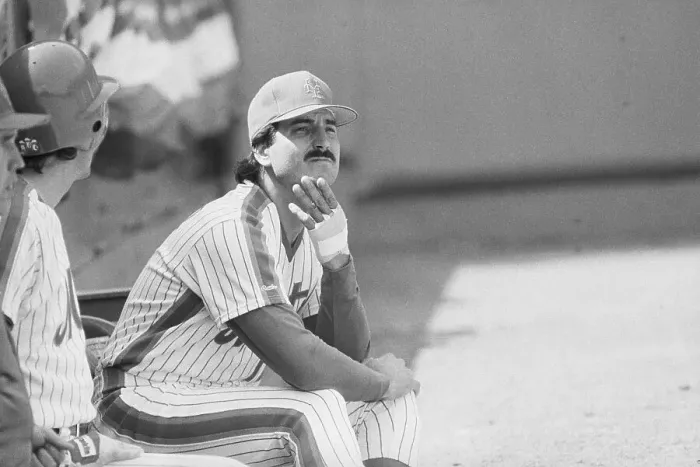 Framed Print : Keith Hernandez in Pensive Mood Framed Print : Keith Hernandez in Pensive Mood