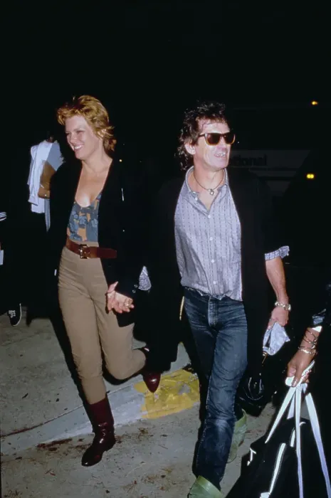Framed Print : Keith Richards And Patti Hansen Framed Print : Keith Richards And Patti Hansen