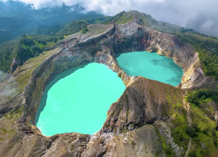 Framed Print : Kelimutu Crater Lakes, Flores, Indonesia Framed Print : Kelimutu Crater Lakes, Flores, Indonesia