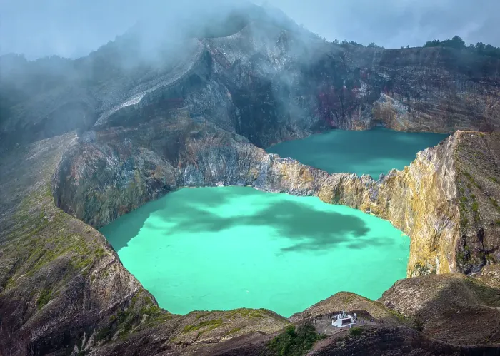 Framed Print : Kelimutu Crater Lakes, Flores, Indonesia Framed Print : Kelimutu Crater Lakes, Flores, Indonesia