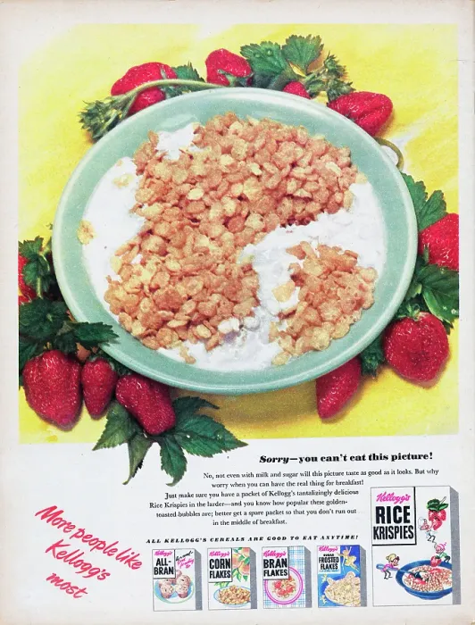Framed Print : Kellogg's Rice Krispies Framed Print : Kellogg's Rice Krispies