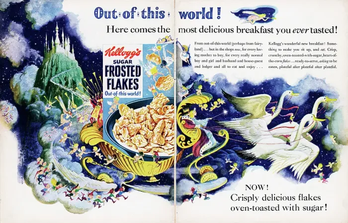 Framed Print : Kellogg's Sugar Frosted Flakes Framed Print : Kellogg's Sugar Frosted Flakes