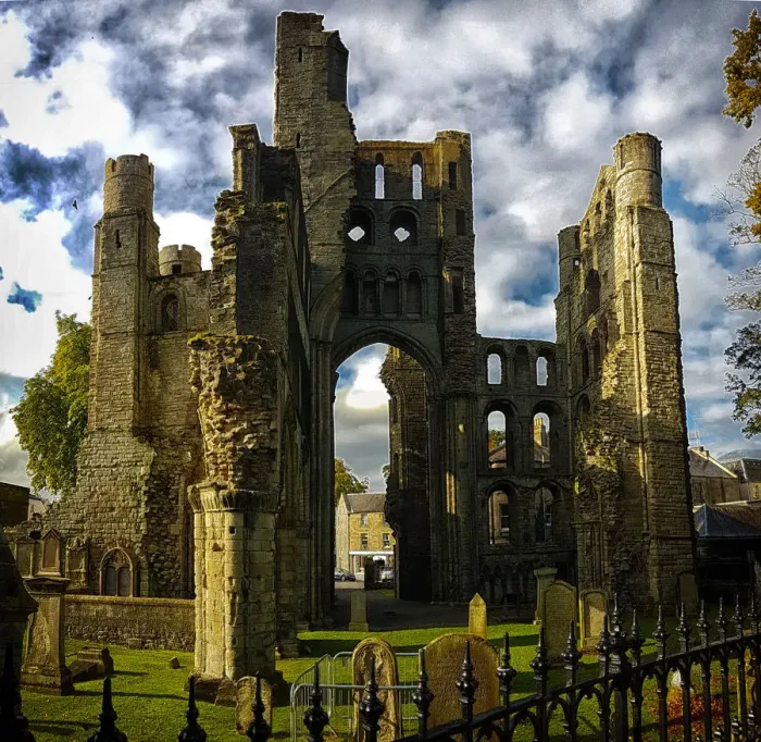 Framed Print : Kelso Abbey Ruins (Scotland) Framed Print : Kelso Abbey Ruins (Scotland)