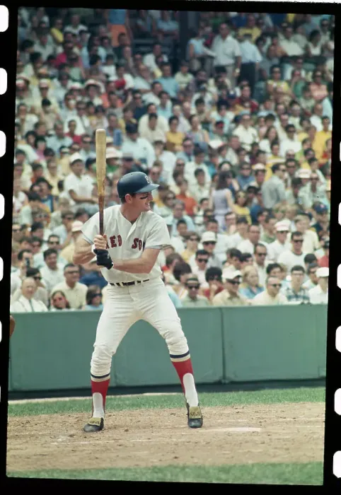Framed Print : Ken Harrelson Waiting For Pitch