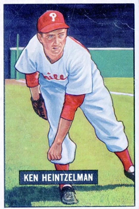 Framed Print : Ken Heintzelman Baseball Card Framed Print : Ken Heintzelman Baseball Card