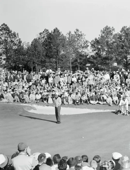 Framed Print : Ken Venturi Watching His Putt Framed Print : Ken Venturi Watching His Putt