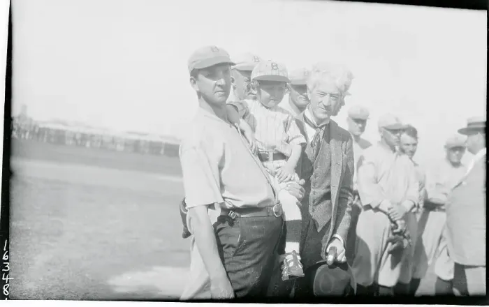 Framed Print : Keneshaw Landis with His Dodger Friends Framed Print : Keneshaw Landis with His Dodger Friends