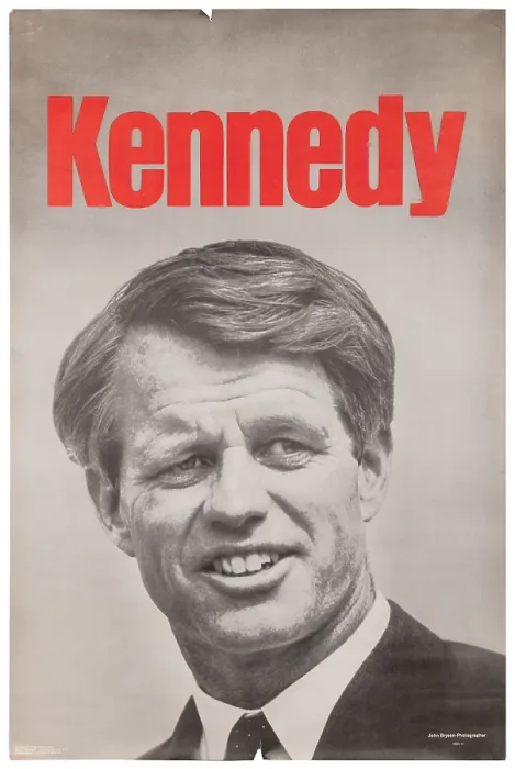 Framed Print : Kennedy Campaign Poster Framed Print : Kennedy Campaign Poster