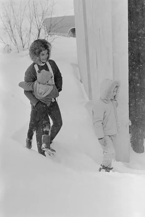 Framed Print : Kennedy Family in Aspen Framed Print : Kennedy Family in Aspen