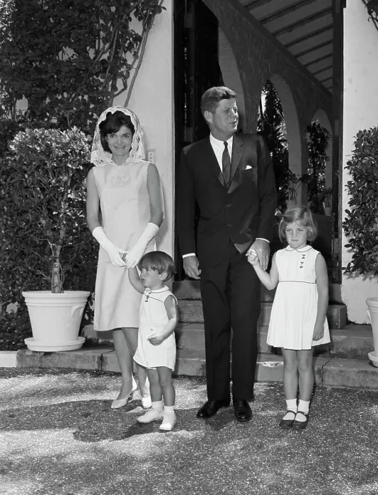 Framed Print : Kennedy Family on Easter Sunday Framed Print : Kennedy Family on Easter Sunday
