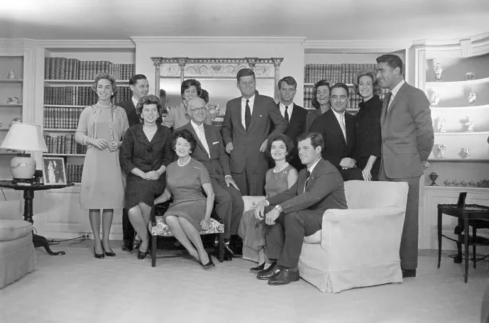 Framed Print : Kennedy Family in Hyannisport Home Framed Print : Kennedy Family in Hyannisport Home