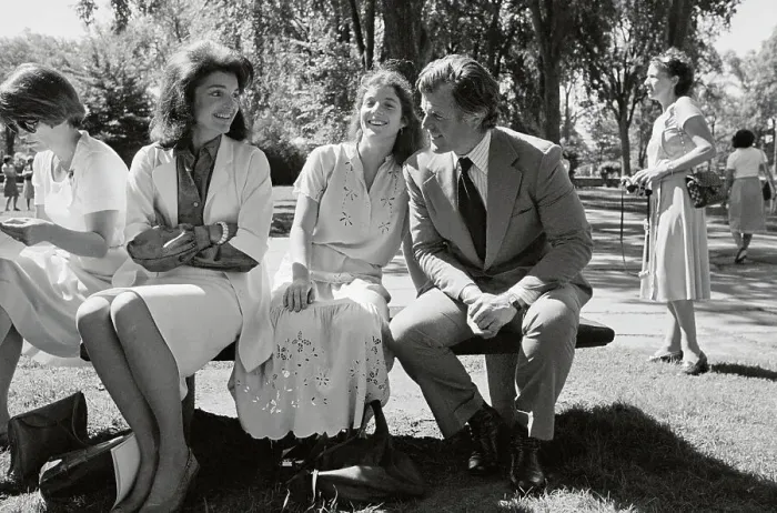 Framed Print : Kennedy Family Members Sitting Together at John F. Kennedy Jr. School Graduation Framed Print : Kennedy Family Members Sitting Together at John F. Kennedy Jr. School Graduation