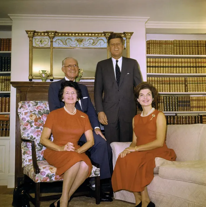 Framed Print : Kennedy Family Portrait Framed Print : Kennedy Family Portrait