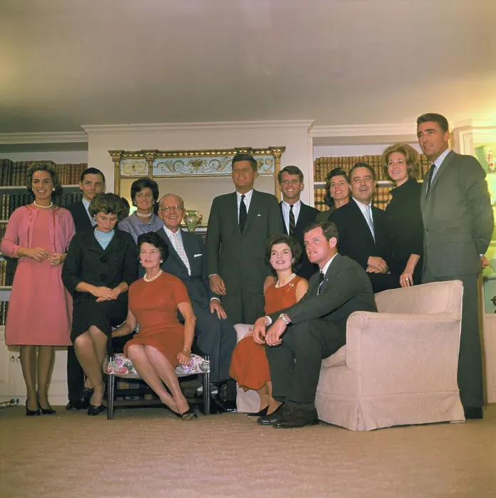 Framed Print : Kennedy Family Portrait Framed Print : Kennedy Family Portrait
