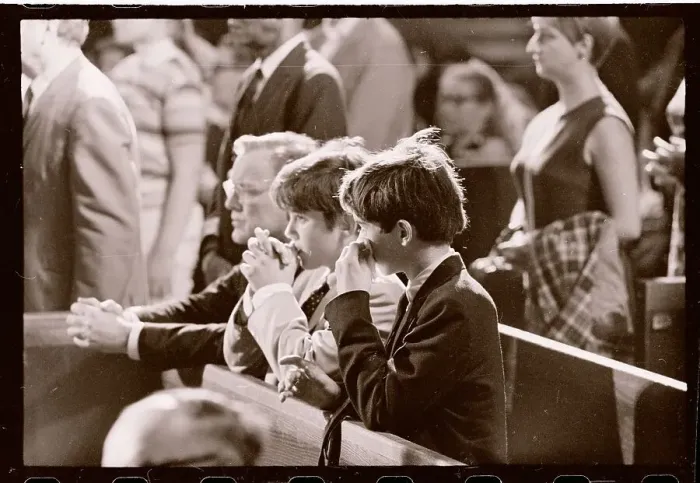 Framed Print : Kennedy Offspring Mourning at Cathedral for Robert F. Kennedy Framed Print : Kennedy Offspring Mourning at Cathedral for Robert F. Kennedy